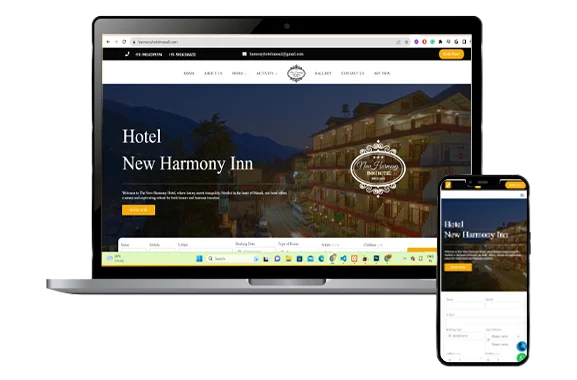 Harmony Hotel Manali project