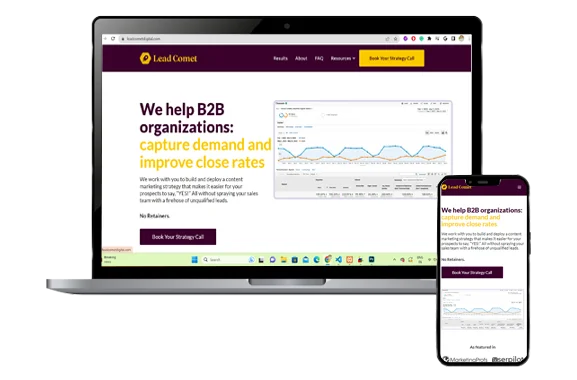 Leadcomet Digital project